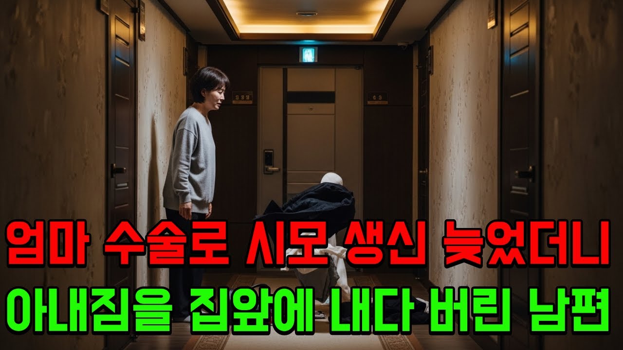 (반전신청사연)친정엄마 수술 때문에 시모 생신 못 챙겼더니 현관 앞에 버려진 내 짐 “당장 꺼져, 넌 우리 집 사람이 아냐” [신청사연][사이다썰][사연라디오]