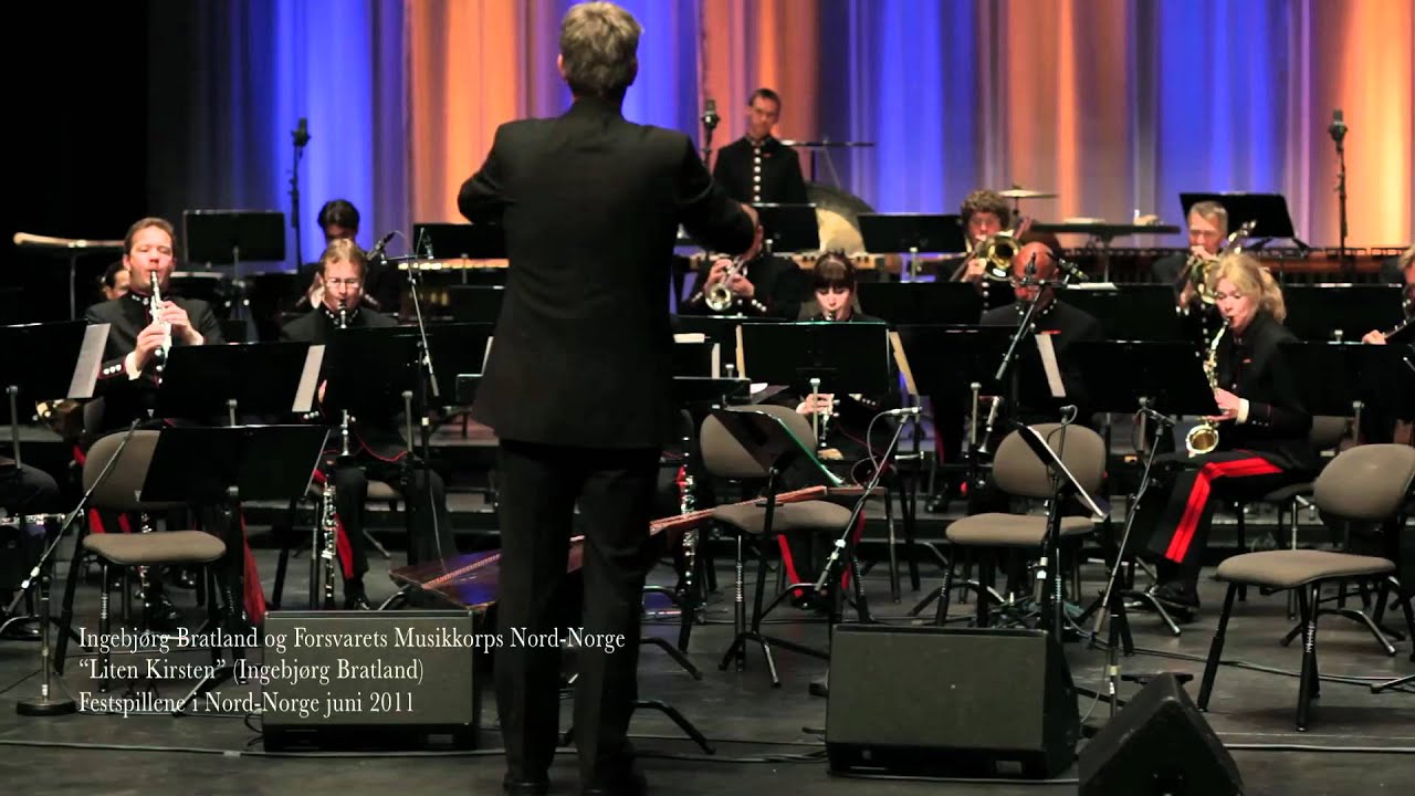 Ingebj&oslash;rg Bratland og Forsvarets musikkorps Nord-Norge