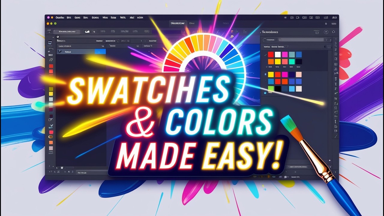 Adobe Illustrator SECRETS: Master Swatches & Brushes Like a Pro (Even If You’re a Beginner!)