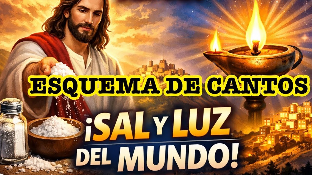 ESQUEMA DE CANTOS | DOMINGO 8 FEBRERO 2026 | LETRA Y ACORDES 