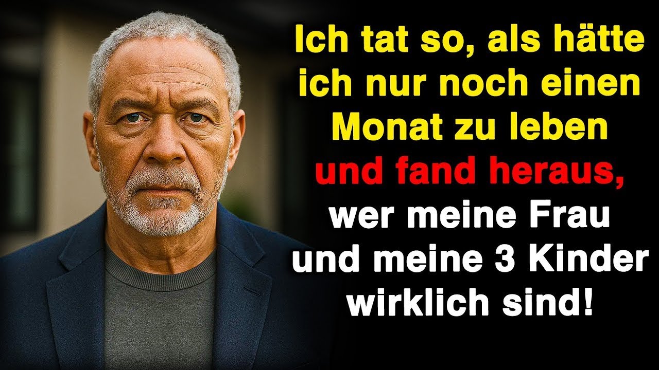 Ich zeigte einen falschen Arztbericht, um meine Familie zu prüfen und dann geschah Unerwartetes