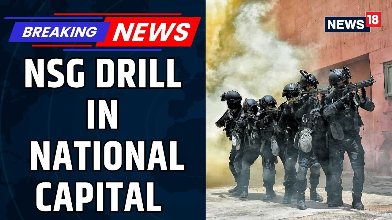 Ahead Of Independence Day, The NSG Conducts Mock Drill In Delhi To Test Anti-terror Preparedness