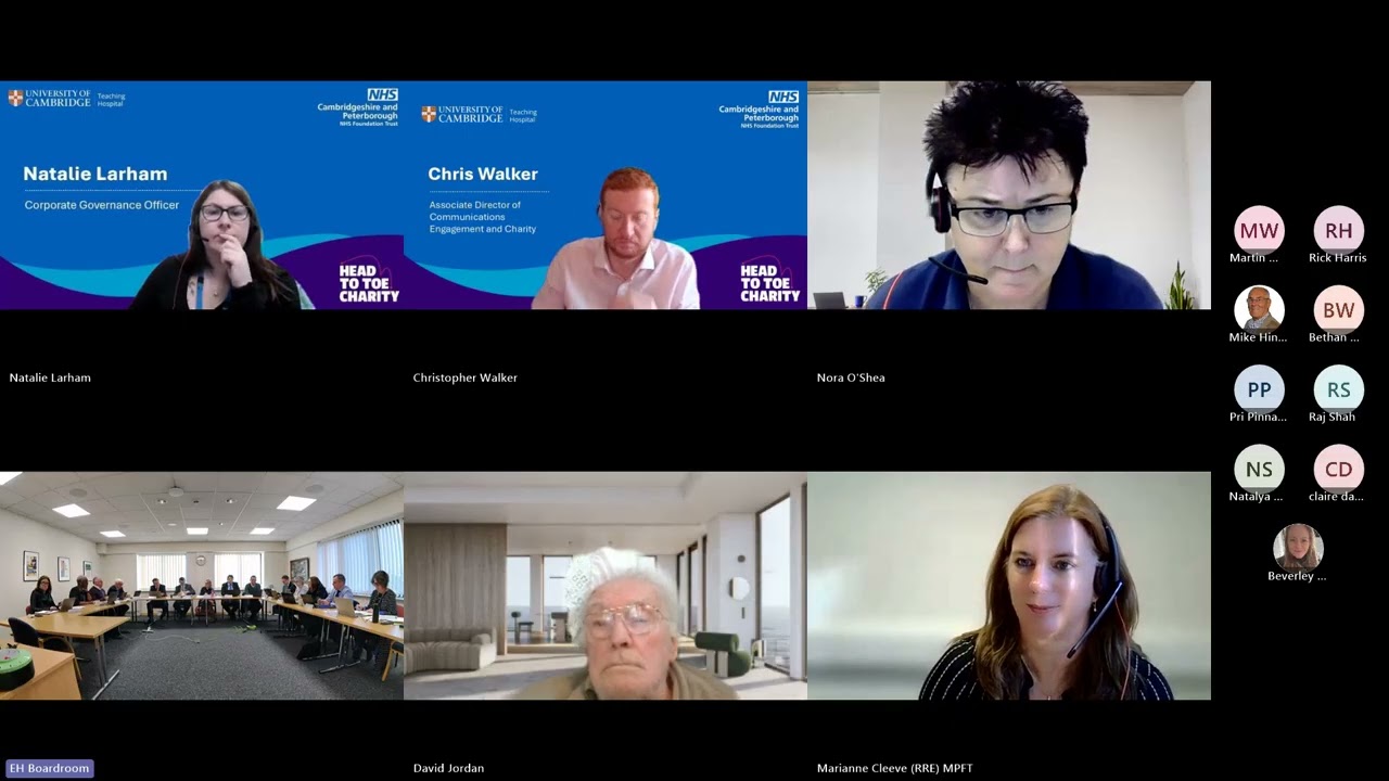 CPFT Board of Directors Meeting - 26 November 2025