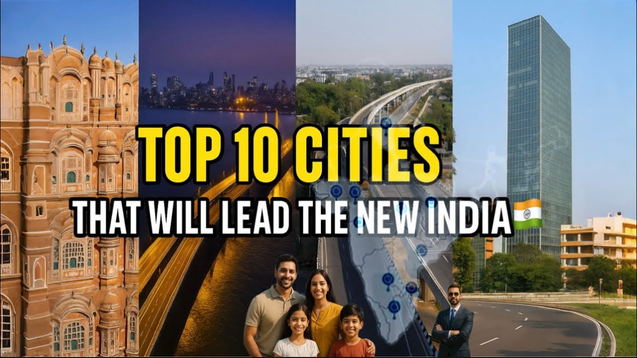 Top 10 Fastest Growing Cities of India | The Future of Urban India