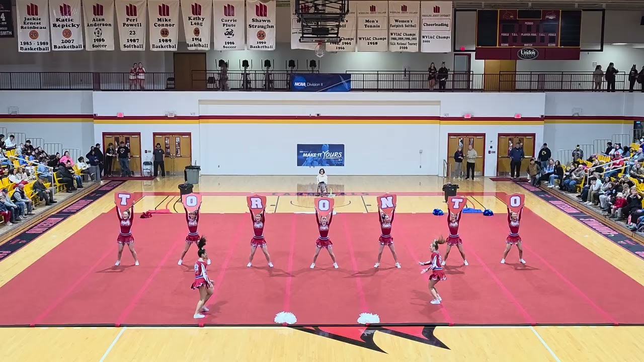 Toronto High School 2A at OVAC Cheer Competition 2026 ♥️