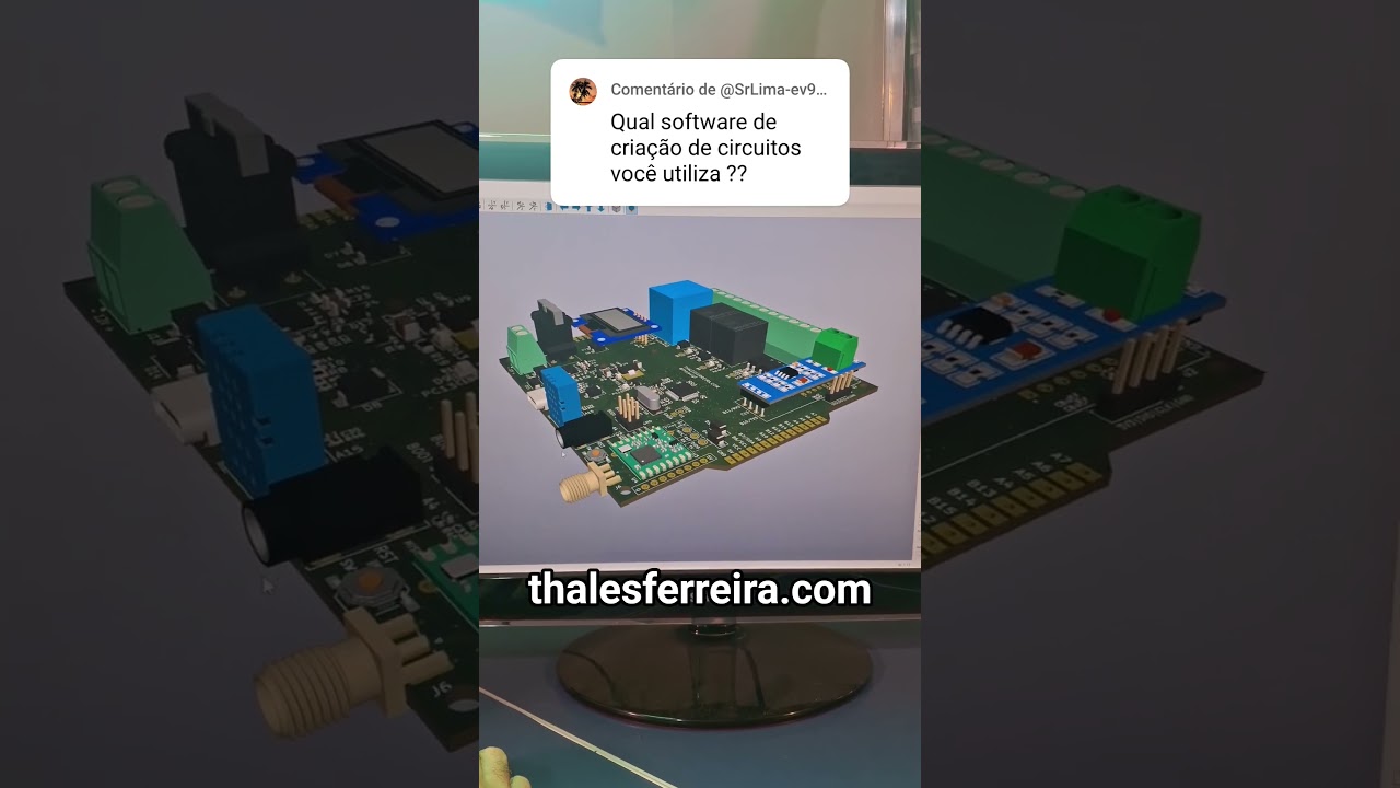 Qual programa usar para projetar placas de circuito.