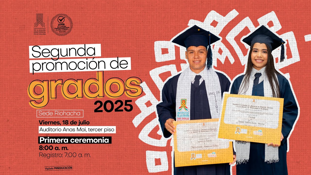 Ceremonia 1 - Segunda Promoción de grados 2025