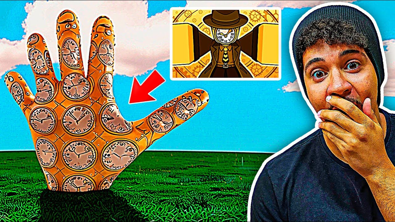 ✋ Como obter CLOCK GLOVE & SHOWCASE em SLAP BATTLES! ROBLOX