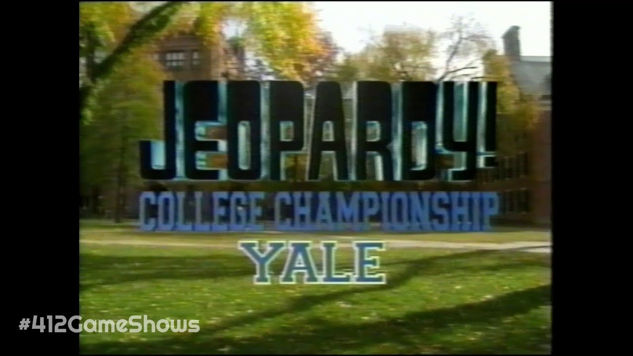 College Championship Intro - Jeopardy