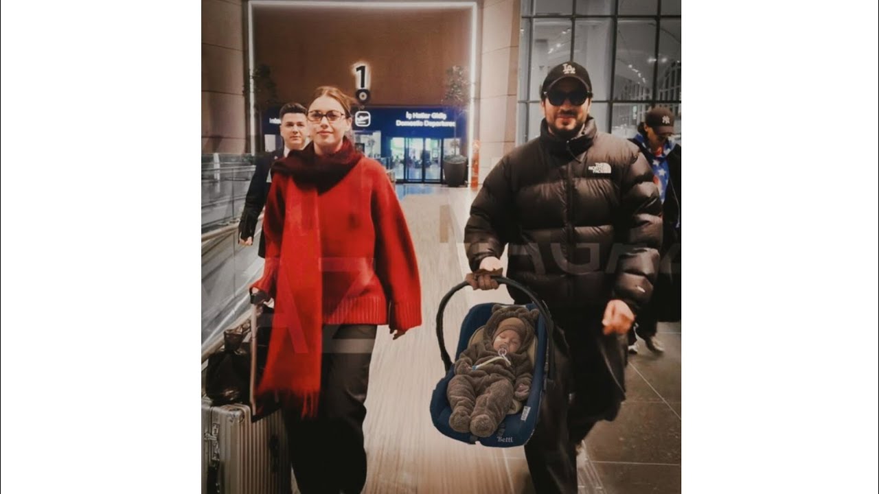 Afra Saraçoglu and Mert Ramazan Demir Return from vacation