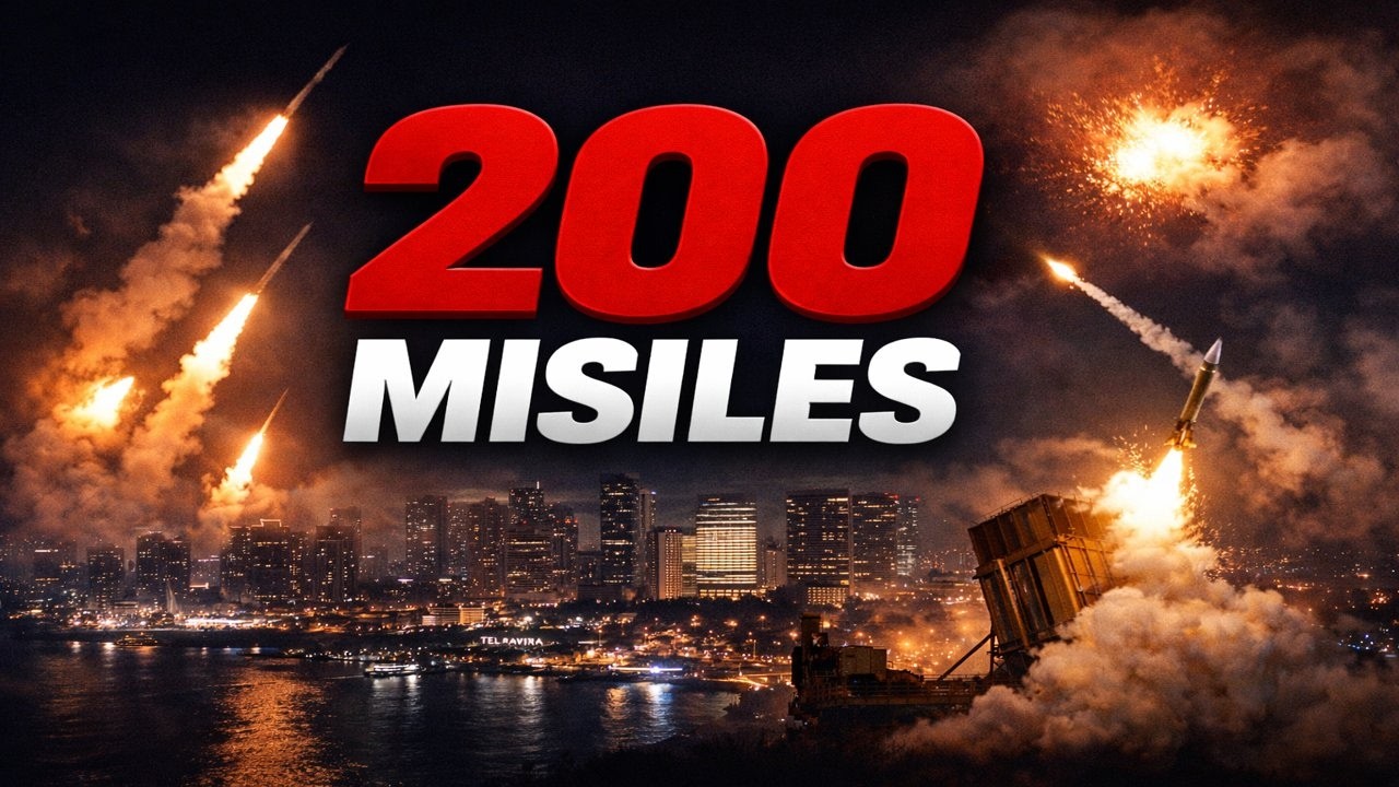 200 misiles en una noche: Irán y Hezbollah escalan la guerra contra Israel