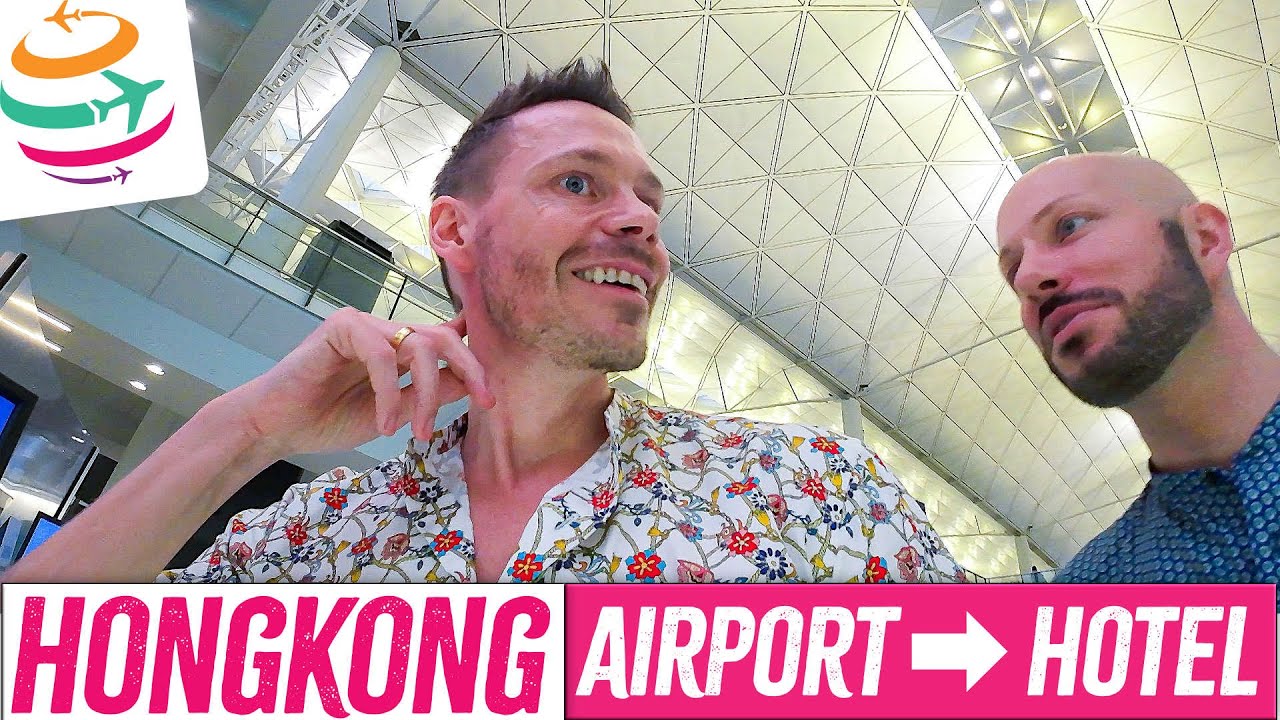 Hongkong, vom Flughafen zum Hotel mit der Bahn | YourTravel.TV