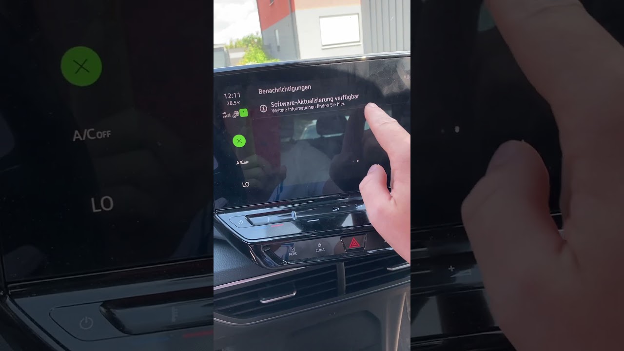 Software Update im VW ID...funktioniert trotzdem nicht... #shorts  #id3 #volkswageneup