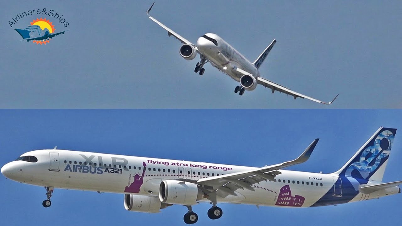 AIRBUS A321XLR FIRST FLIGHT at AIRBUS FACTORY FINKENWERDER - PLANESPOTTING HAMBURG JUNE 2022