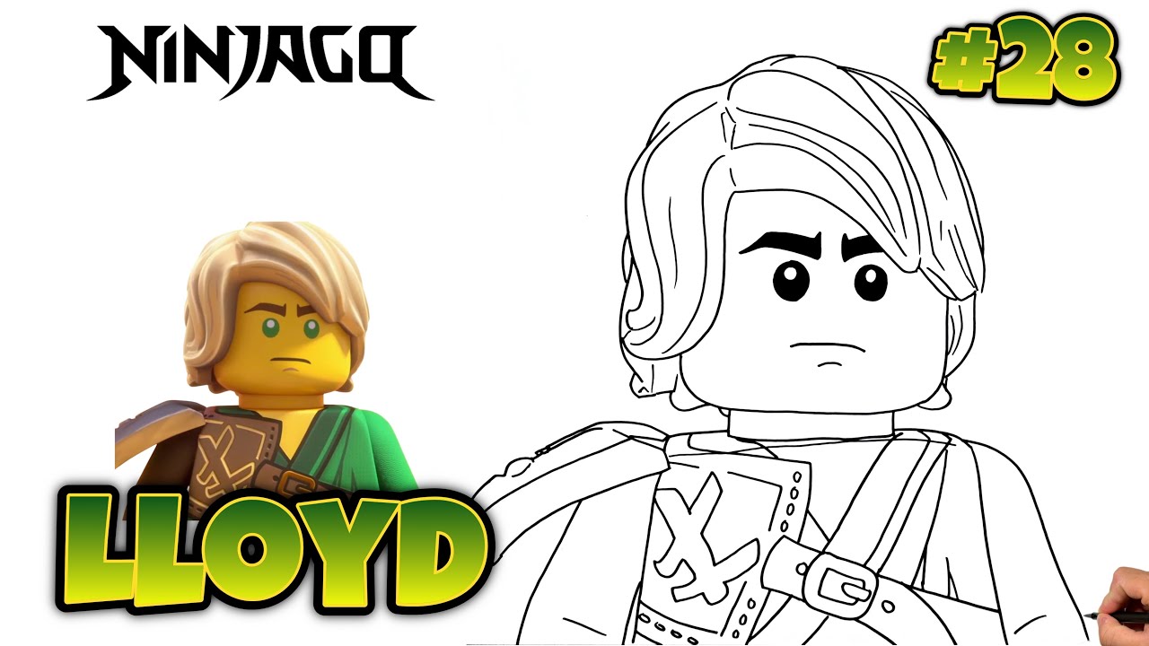 How To Draw LLOYD | NINJAGO #drawing #ninjagodragonsrising #ninjago
