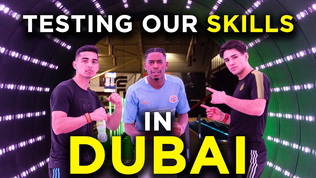 Testing my Football Skills in Dubai