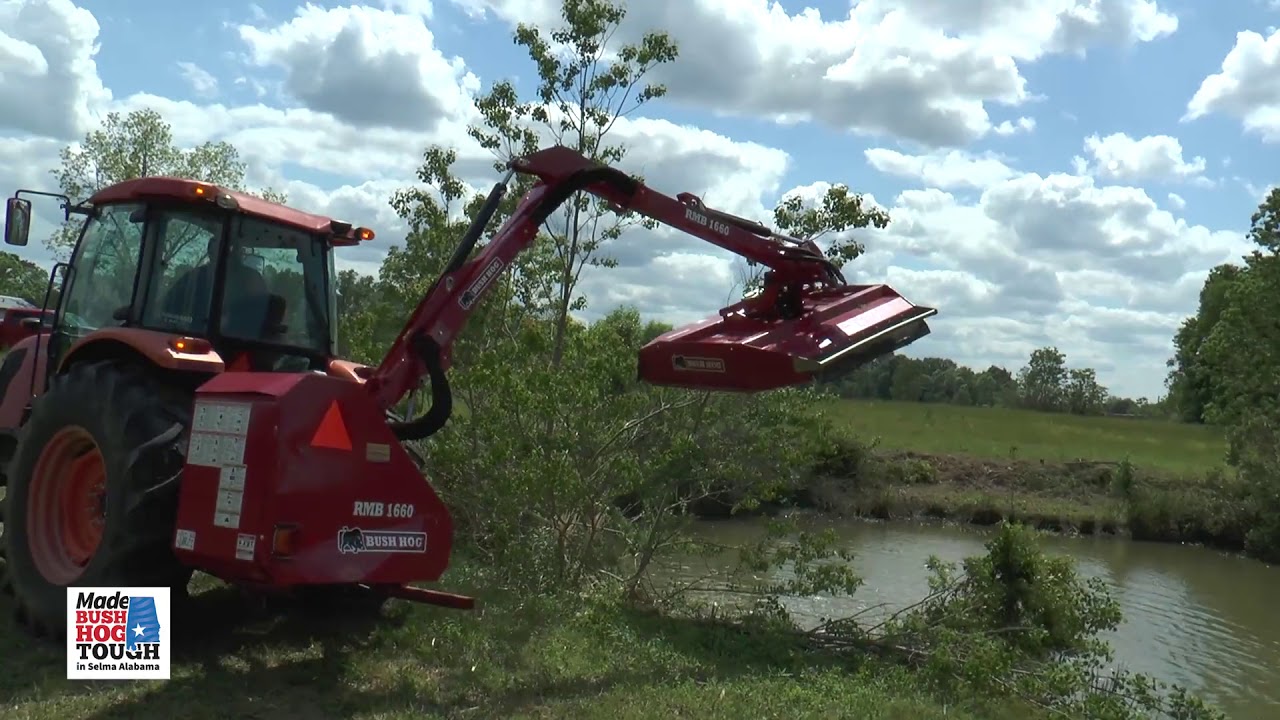 Bush Hog BOOM mowers RMB1445-1, RMB1660-1, RMB1865-1 and the PT5 Powertrim-2