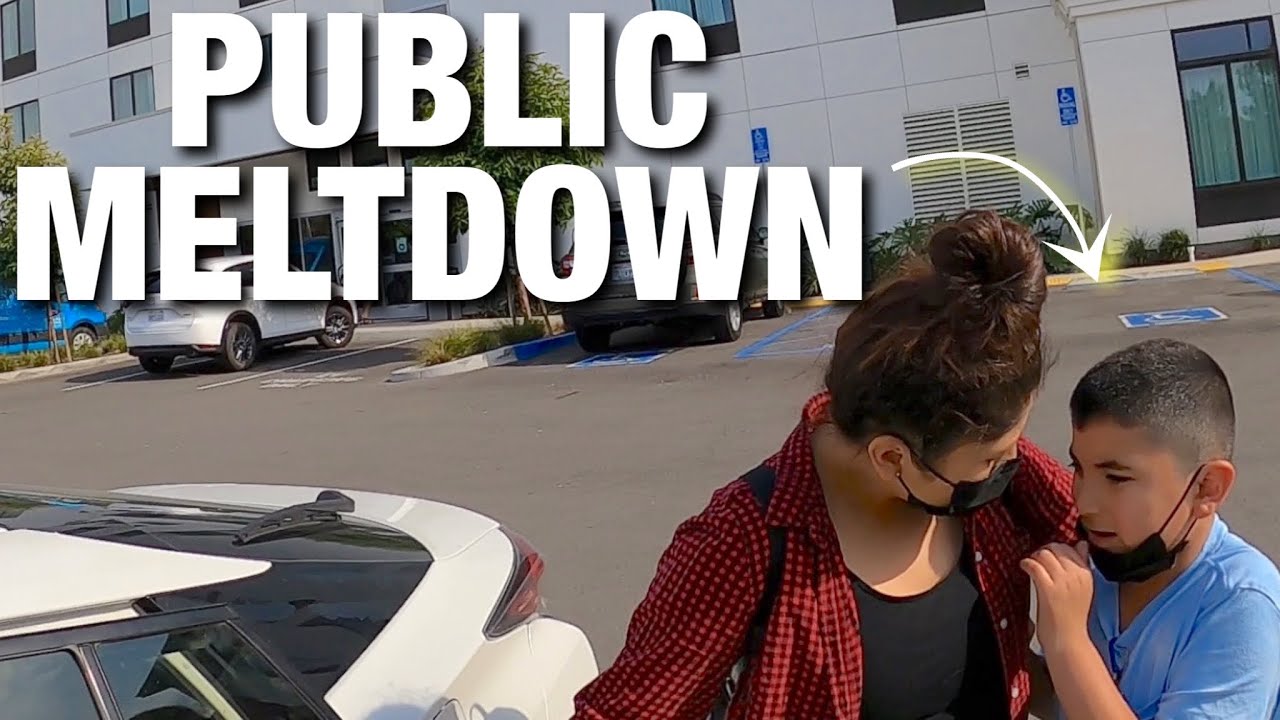 Autism Meltdown | Loud Vocal Protests & Crying On Vacation