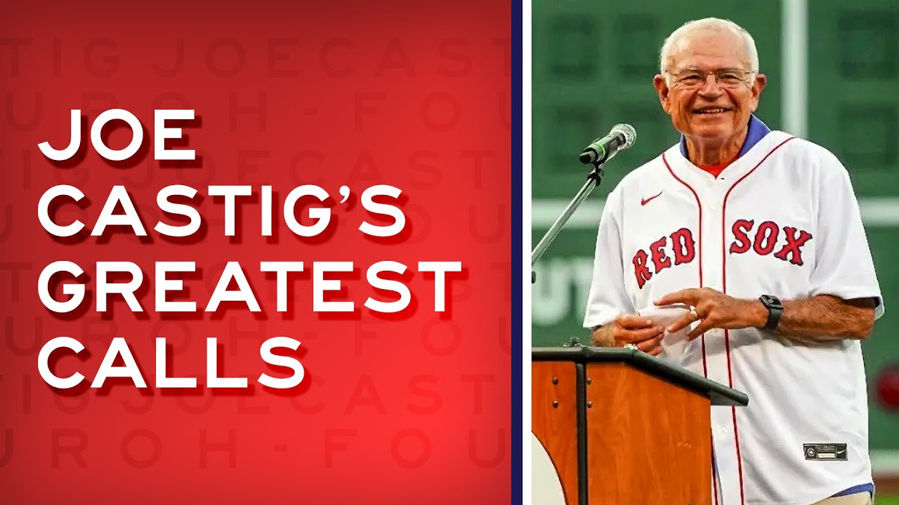 ⚾ THE BEST OF JOE CASTIGLIONE ⚾ Two hours of Red Sox radio calls by the HOF announcer!