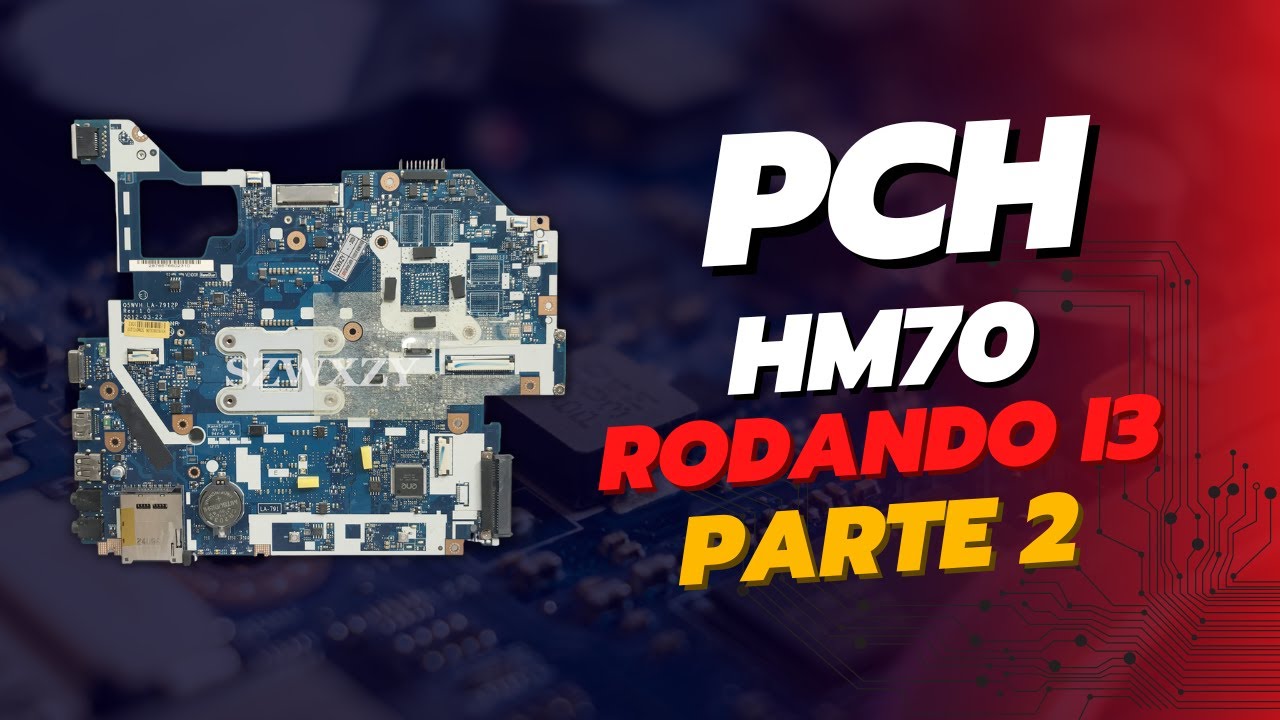Placa LA 7912P utilizando HM70 + I3 - Parte 2