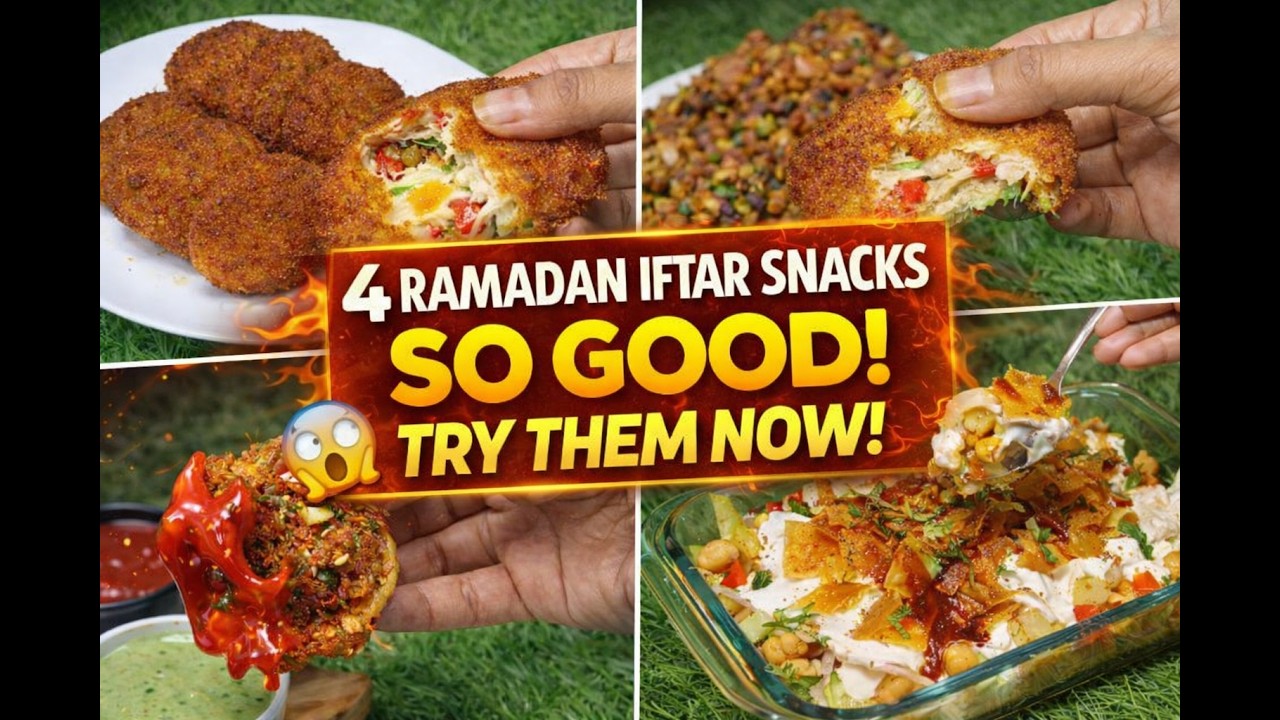 4 Ramadan Iftar Snacks So Good… They Disappear in Minutes!