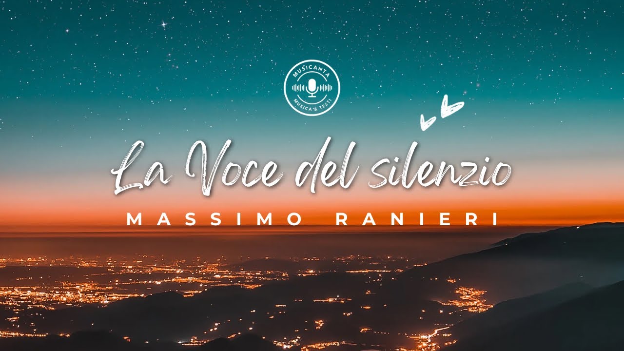 La voce del silenzio – Massimo Ranieri | Canta con il testo | Karaoke emozionale