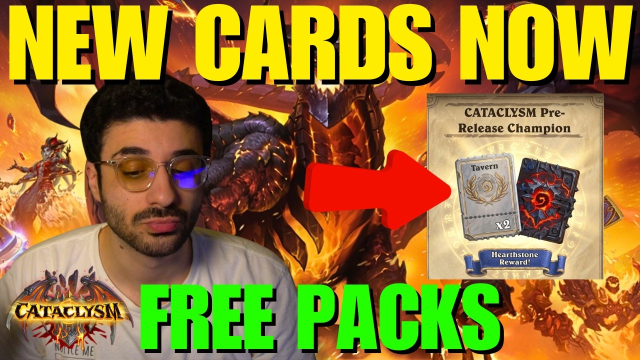 Играйте в Cataclysm раньше всех! Предрелизная потасовка в таверне Hearthstone + бесплатные наборы...