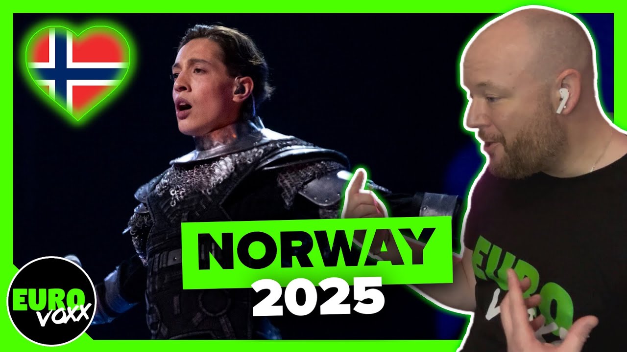 🇳🇴 NORWAY EUROVISION 2025 REACTION! // Kyle Alessandro - Lighter