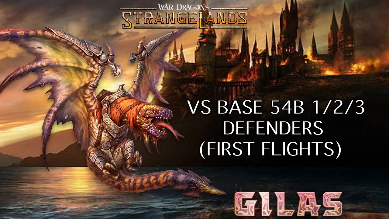 GILAS VS BASE 54B 1/2/3 DEFENDERS (FIRST FLIGHT) - ImperivmItaly War Dragons