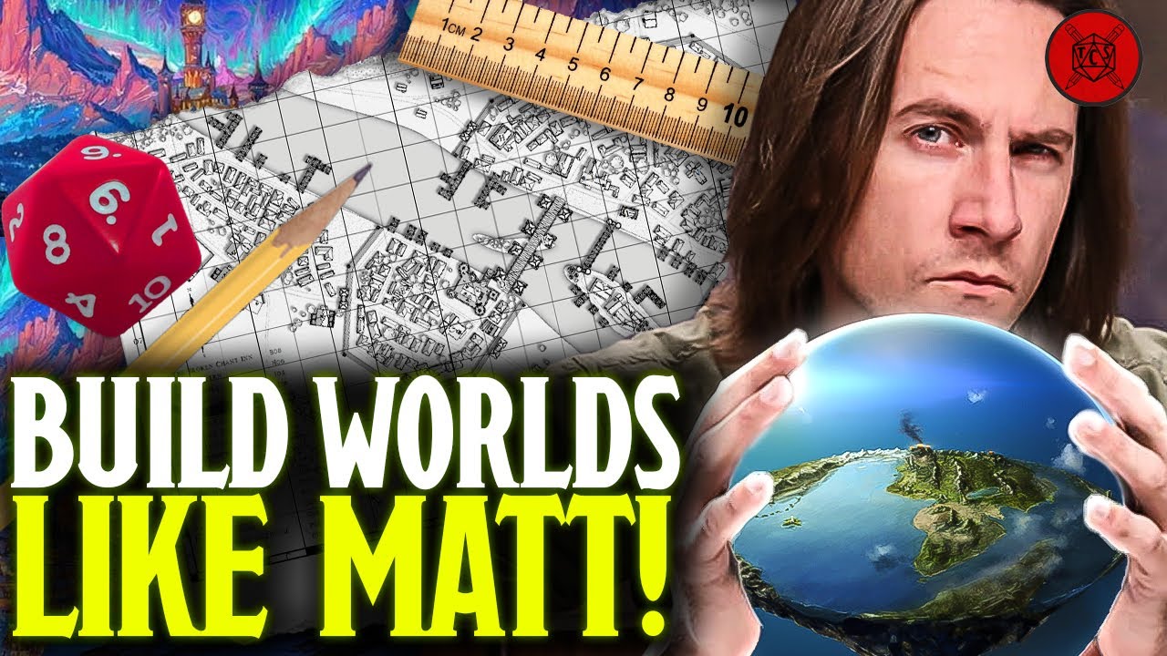 Matt Mercer's BEST World Building Tips! - MCDM's Draw Steel Makes HISTORY!