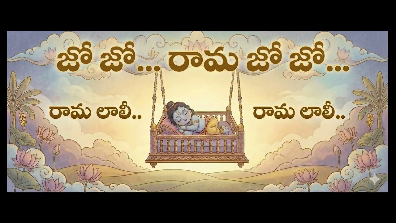 రామ లాలీ మేఘశ్యామ లాలీ | జో జో రామ | Rama Lali Jo Jo Rama