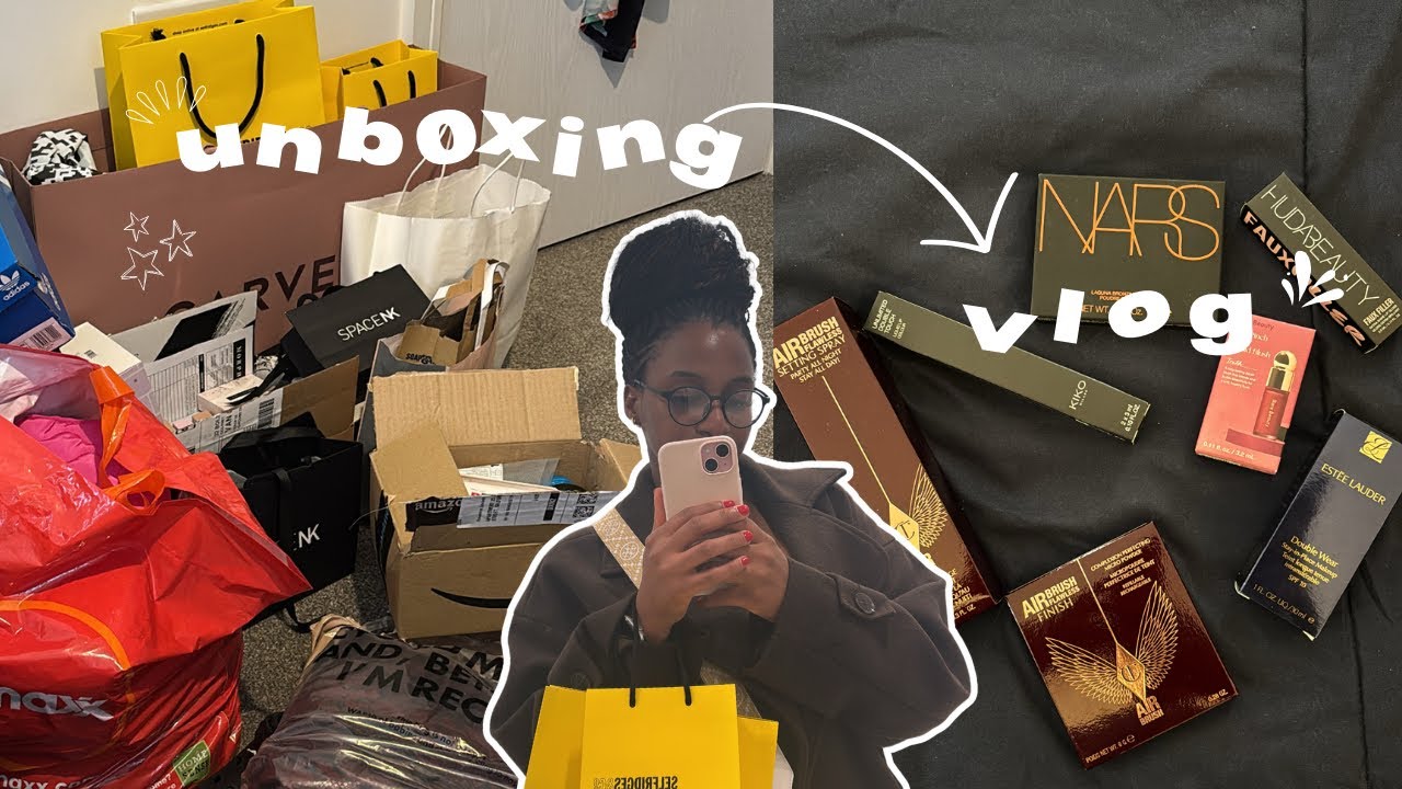 did I just find my new faves? unbox with me- makeup, skincare, clothes and more📦🛍️