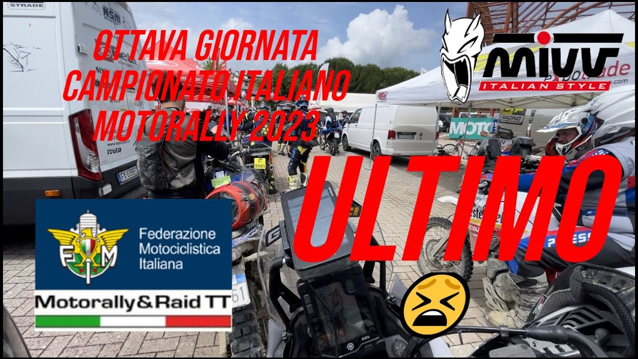 parto ULTIMO al CAMPIONATO ITALIANO MOTORALLY 2023