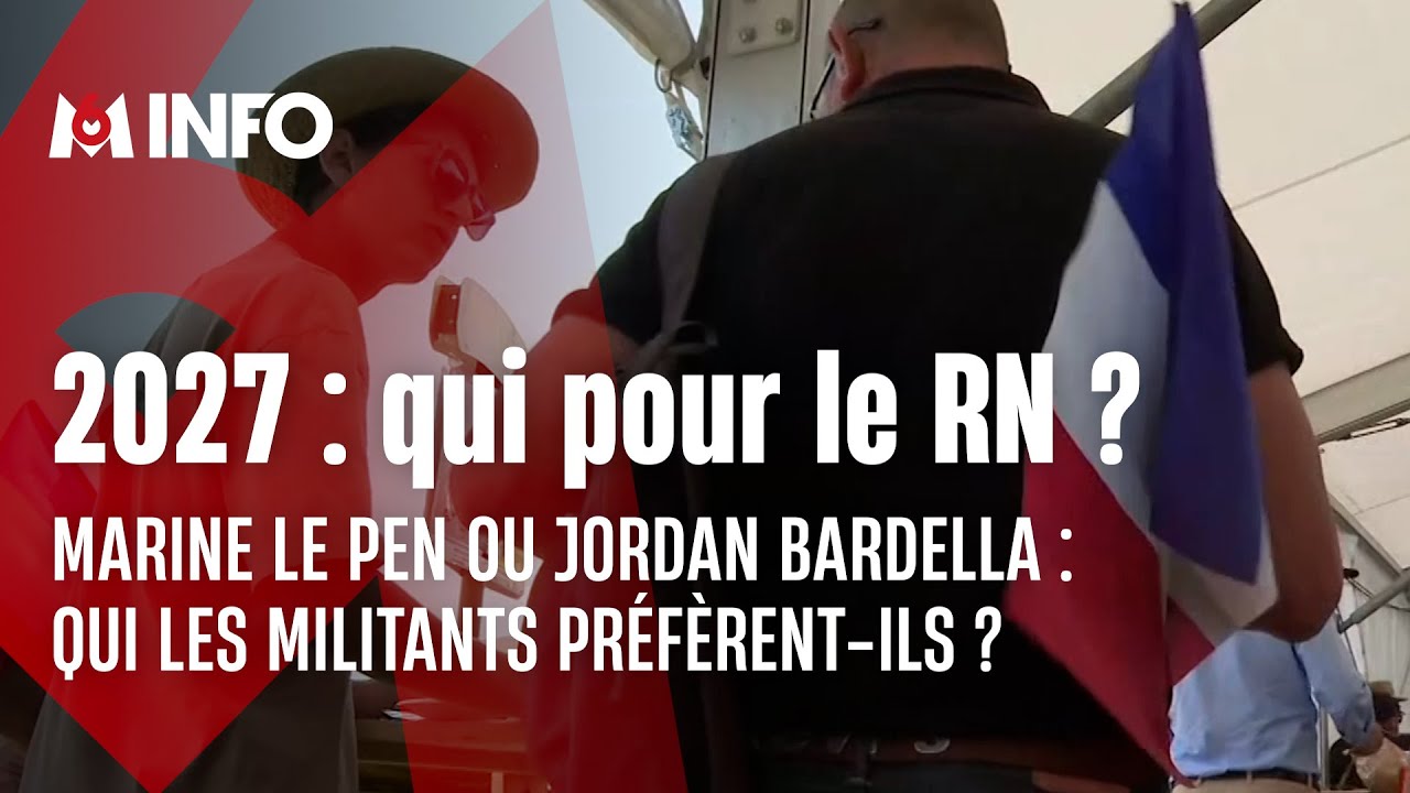 Marine Le Pen ou Jordan Bardella : quel est le meilleur candidat pour 2027 selon les militants RN ?