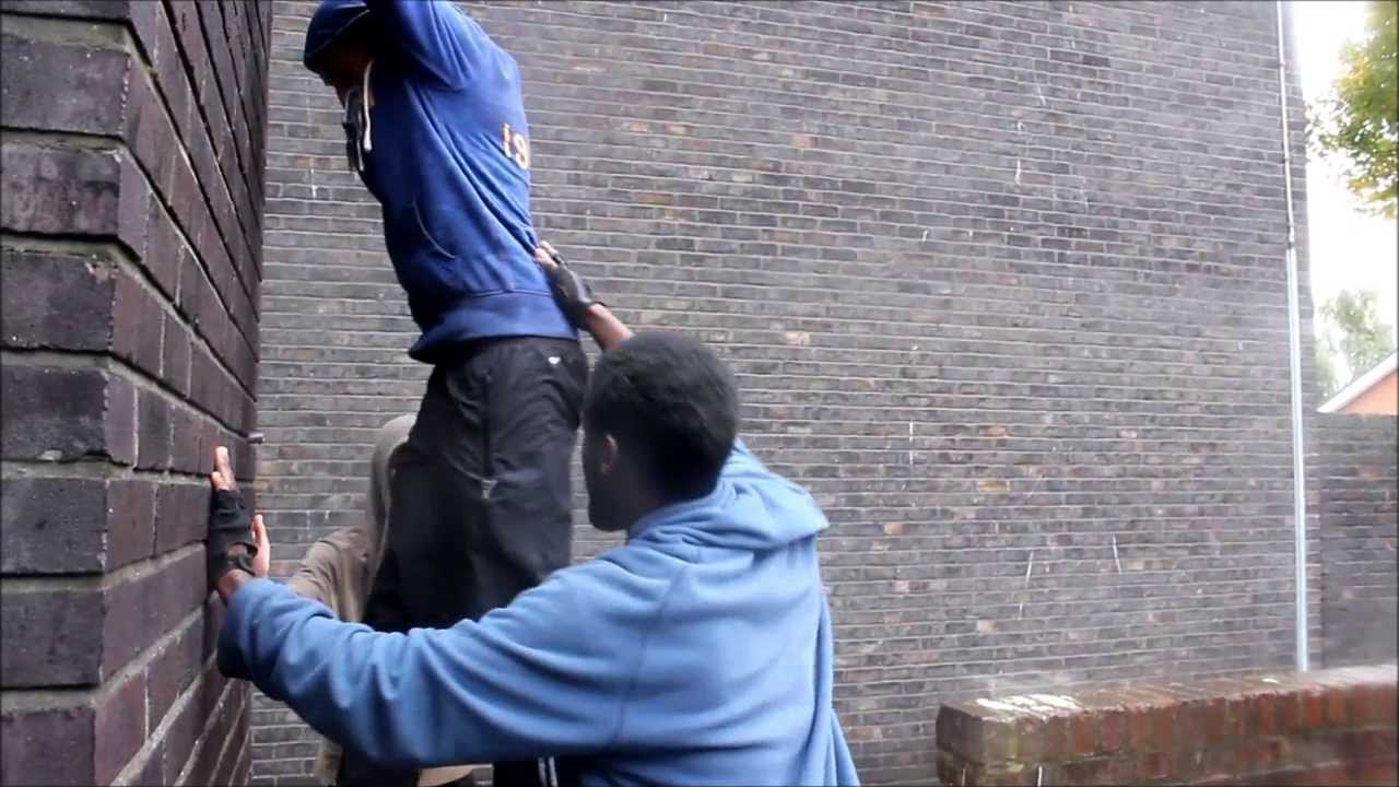 Rain Training, london parkour project