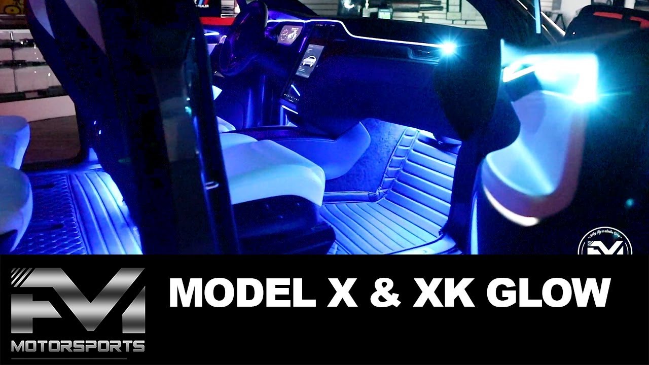 MODEL X with XK GLOW AMBIENT LIGHTING