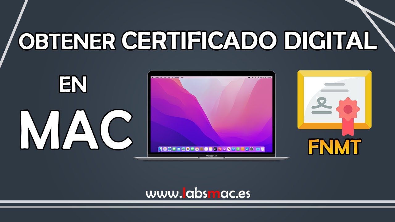 Solicitar e instalar certificado digital FNMT en MAC 💻 (2023)