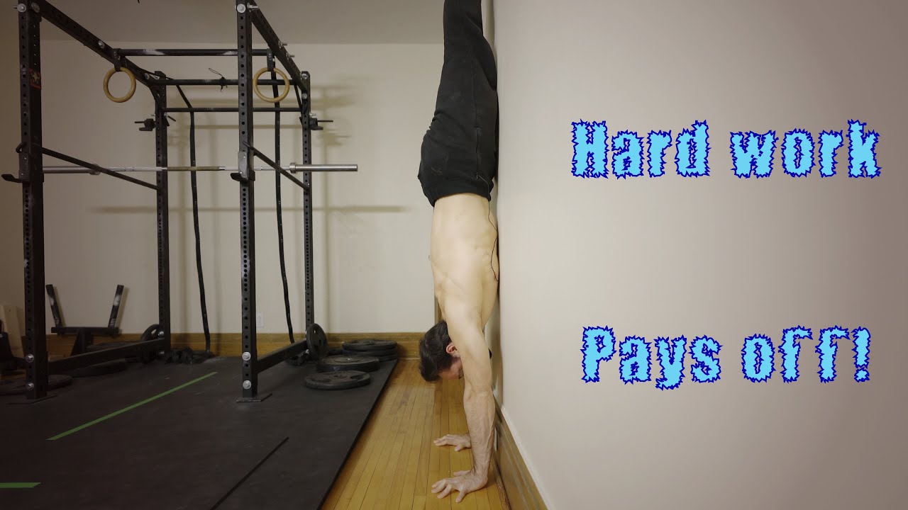 Beginner Handstands 4: Handstand facing the wall