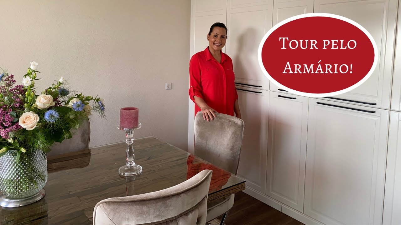 Tour pelo armário da sala de jantar - Cristina Versluis