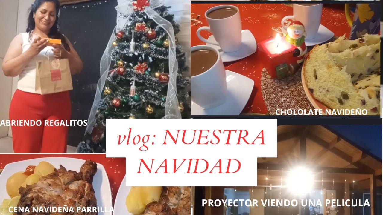 🎇✨PASANDO NUESTRA NAVIDAD compartiendo,cena , chocolate y regalitos 