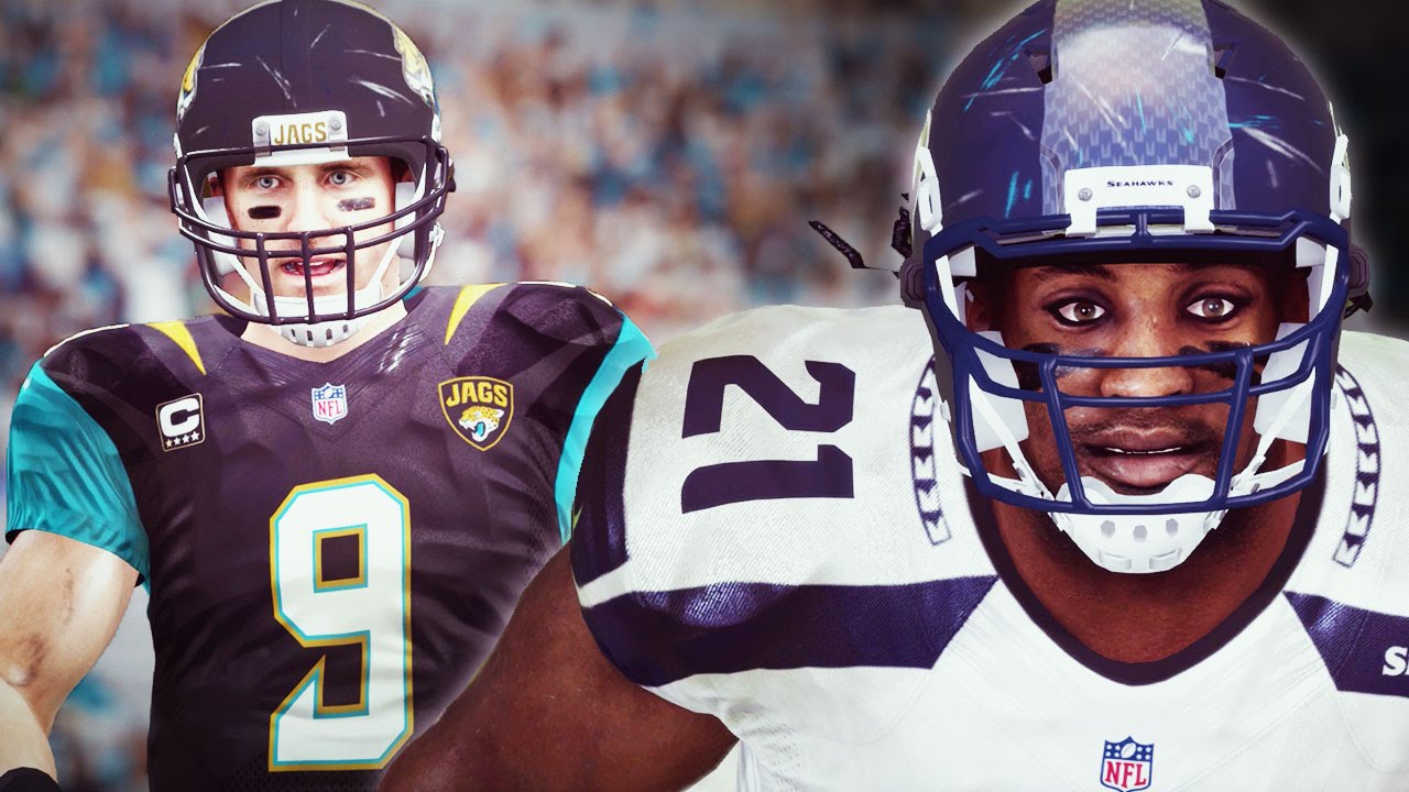 Madden 16 Career Mode Gameplay Ep. 11 - Drew Brees Joins The JAGUARS! Ed Hochuli Referee LOL