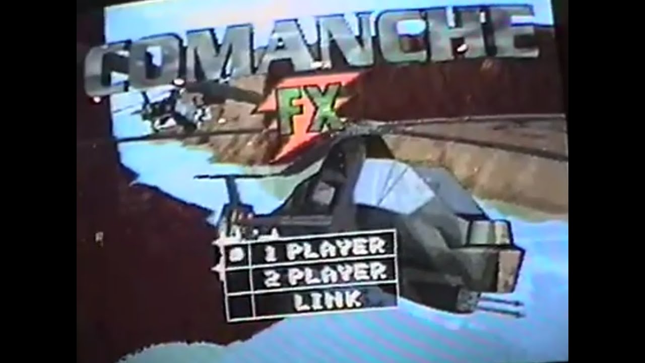 Comanche FX (preview Super Nintendo, jeu annul&eacute;) - Winter CES Las Vegas janvier 1995