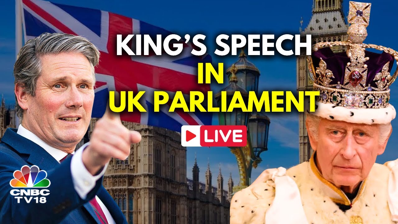 LIVE: King Charles Speech and State Opening of UK Parliament | Keir Starmer Labour Government | N18G
