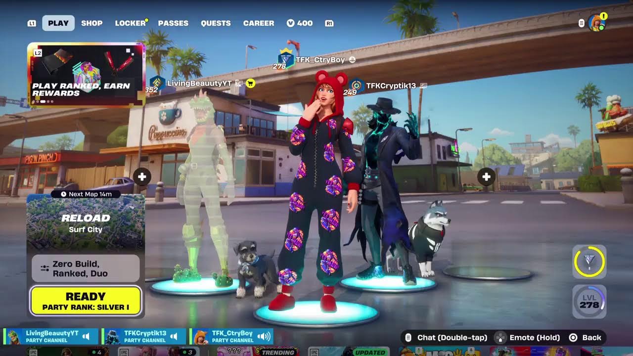 Fortnite chill good vibes fun time 😎yeehaww🤠  #fortnite #live #epicgames #explore #ps5 #fun