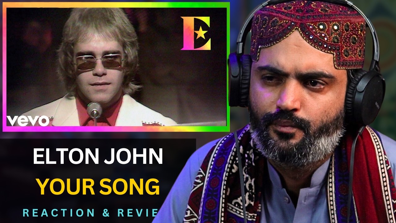 Small Town Metalhead Reacts: ELTON JOHN - Your Song (Top Of The Pops 1971)