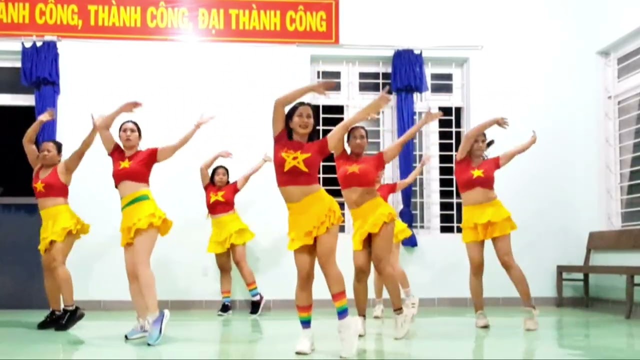 Bài tổng hợp Aerobics chào mừng ngày Quốc Khánh 2-9