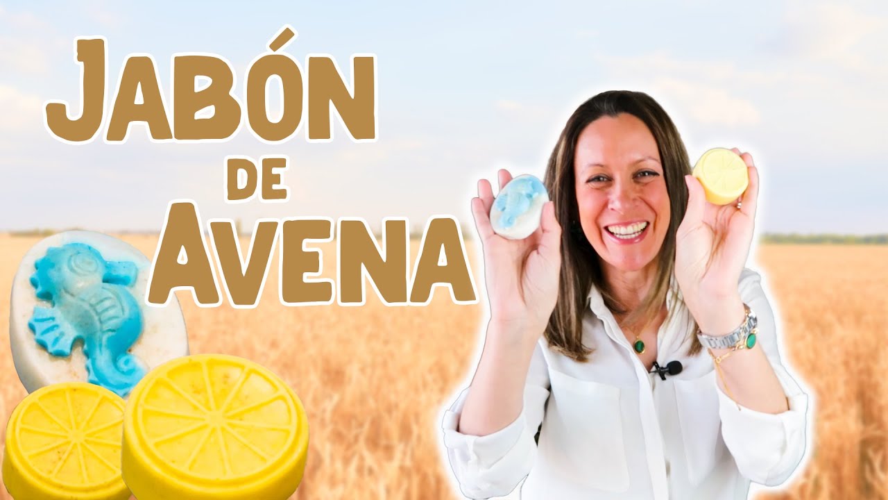 Cómo hacer Jabón de Avena y Coco para cuidar tu piel. Jabón de glicerina