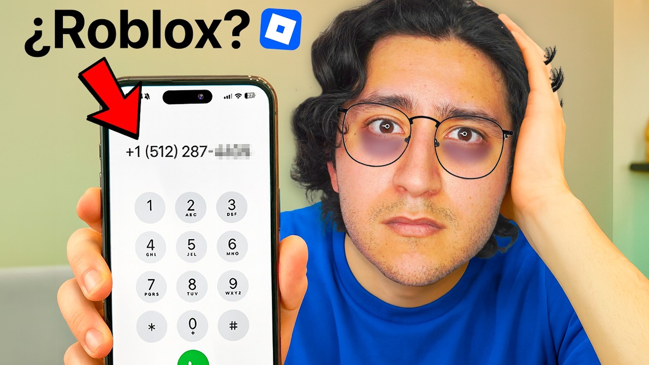 LLAMANDO a NÚMEROS RANDOM Hasta Que ALGUIEN JUEGUE ROBLOX CONMIGO 📞😯