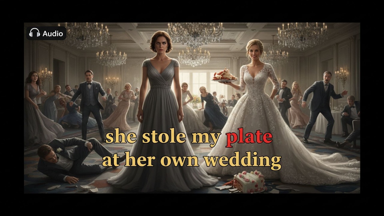 SHE SNATCHED MY PLATE AT HER WEDDING, UNLEASHING A SILENT STORM OF RUIN