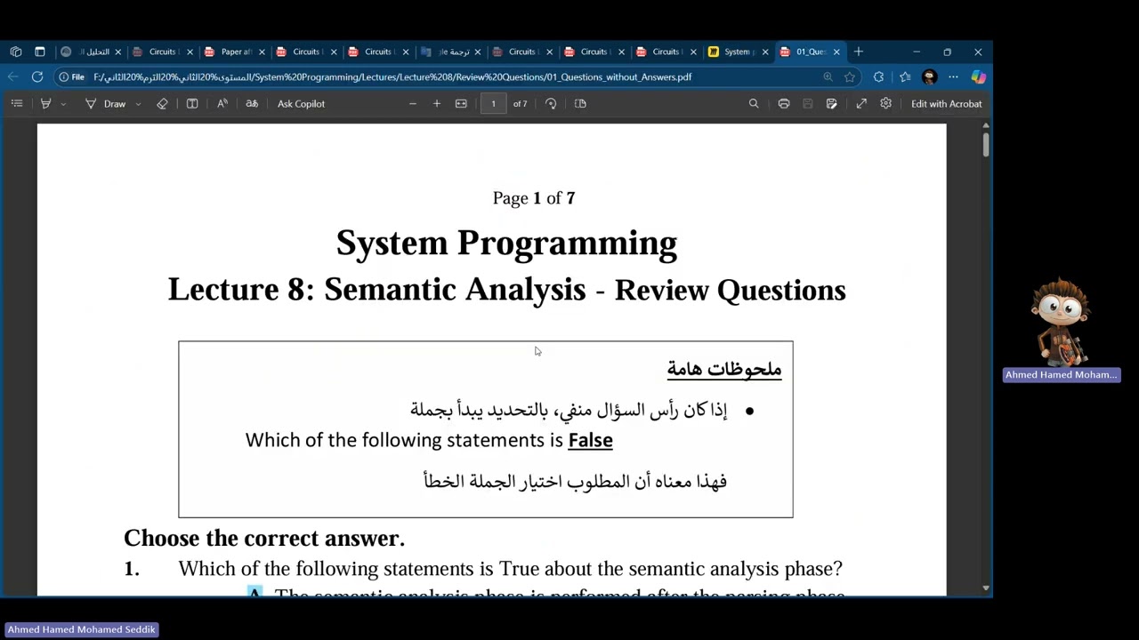 System Programming Lec 8